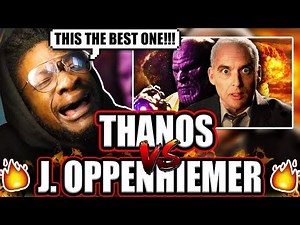 Thanos vs J Robert Oppenheimer. Epic Rap Battles of History (REACTION!)