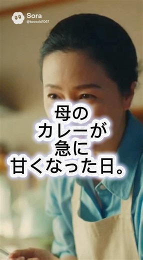あの日から母のカレーは甘くなった。#ショートドラマ #カレー#衝撃の事実 #お母さん
