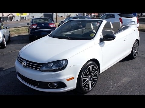 *SOLD* 2014 Volkswagen Eos Sport Walkaround, Start up, Tour and Overview