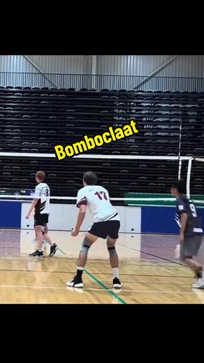 The ball hit the roof as well, Sorry jaydn 😅😭 #volleyball #headshot #vertical #fyp