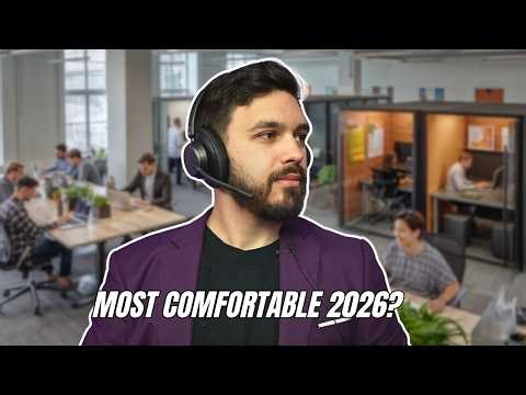 Best Comfortable Over-Ear Headset for Work Calls 2026 (No On-Ear Pressure)