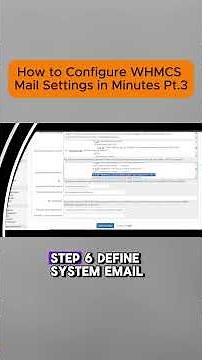 How to Configure WHMCS Mail Settings in Minutes Pt.3