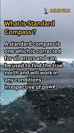 What is a Standard Compass? 🧭 | Ship Navigation Explained