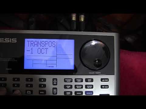 Alesis SR18 Tutorials - Syncing your Song
