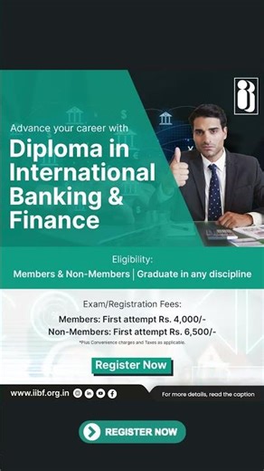 Master Global Banking with IIBF’s Diploma in International Banking & Finance