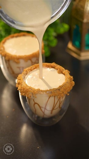 Biscoff Thickshake | Creamy Café Style Milkshake | Easy Dessert Drink Recipe #biscoffdessert