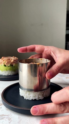 Homemade Spicy Tuna Sushi Stacks Recipe