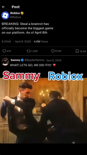 SAB is now the most popular game😳 #roblox #batidao