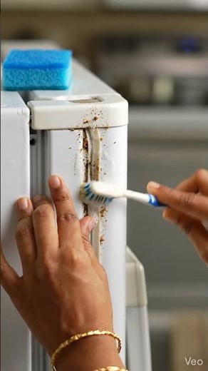 How to clean a dirty fridge rubber gasket?