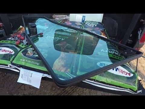 We got a new Kubota door and fixed it, again