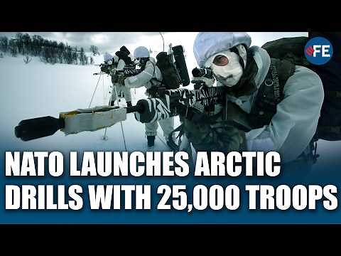 NATO LAUNCHES Cold Response Drills In Arctic Amid Tensions