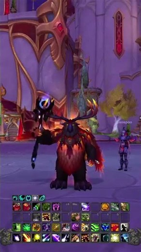 Feather of the Smoke Red Moon