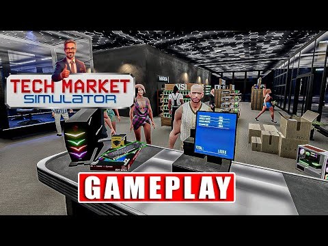 TECH MARKET SIMULATOR Gameplay Walkthrough - No Commentary (PC)