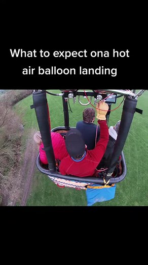 Hot Air Balloon Landing Process Explained