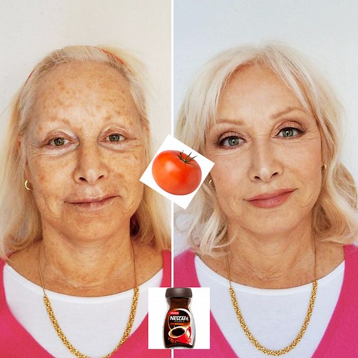 366K views · 3.1K reactions | 100 year old recipe - old girl no matter your age ~ Thank Me Later ! tomato for apply skin good result | Health Tips | Facebook