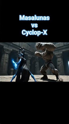Project O.O.M.B.E. ALIEN RACES FIGHTS "MASALUNAS vs CYCLOP-X" #shorts #shortsfeed #starwars #alien