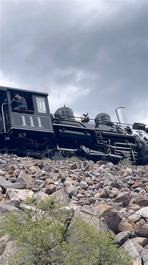 2-8-0 Steam Locomotive 111 Descending the Georgetown Loop #steamlocomotive #train #historical