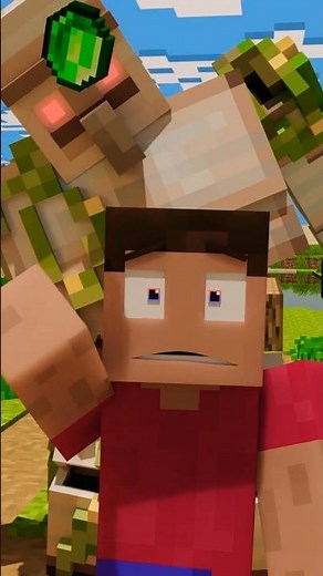 IRON GOLEM STRIKES THIEVES ! Minecraft Animation #minecraft #animation #minecraftanimation #golem