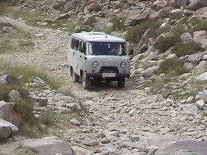 Los 4x4-UAZ en Mongolia