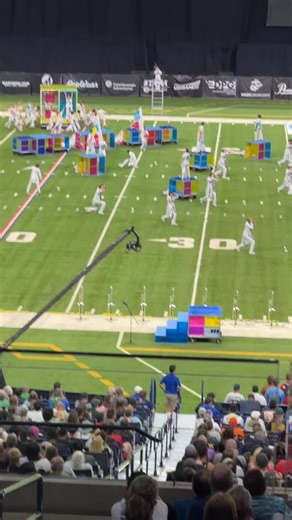 1K views · 69 reactions | That feeling you get when @dpgperforms see a new gorgeous print comes in to our on-site printer and we just have to test what it’s going to look like. RIght @bluecoats? #teamdpg #dpgperforms #dci2025 | Digital Performance Gear | Facebook