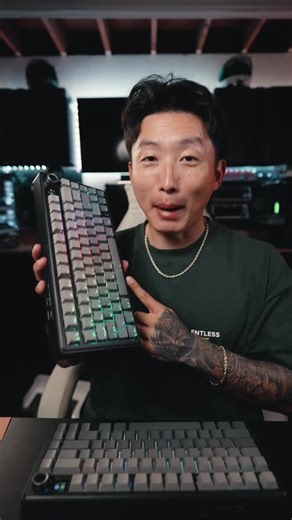 Upgrade your desk setup with the AULA F75 MAX—a compact 75% wireless mechanical keyboard with vibrant per-key RGB, a smart TFT display, hot-swappable switches, and a tactile volume knob. With tri-mode connectivity (Bluetooth, 2.4 GHz, USB-C), a large 4000 mAh battery, and an ergonomic gasket-mount design, it’s a powerhouse for gamers, coders, and everyday users. Visit our website to grab yours now and transform your typing and gaming experience. | Poshace | Facebook