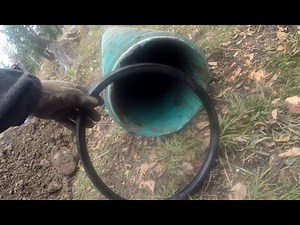 DIY Joining Large Stubborn Culverts Together With Come-A-Long