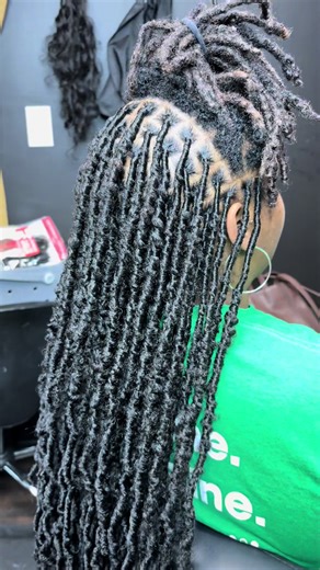 You love your natural locs but you wanna switch it up for a few months 😌✨ 24” Soft Locs installed over locs ✔️ Lightweight. Clean. Full. Link in bio 🖤 #SoftLocs #LocStyles #ColumbusOhioBraider #BraidTok #LuxuryProtectiveStyles
