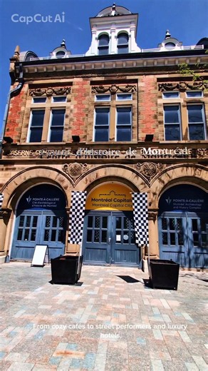 Old Montreal in Summer 🇨🇦 | The Most Beautiful Place to Visit in Montreal? #shorts