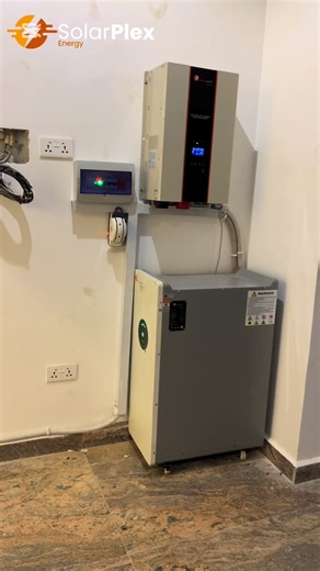 How we relocate 10kva inverter with 15kilowatt lithium ion battery and 12 unit of 460w solar panel @solarplexenergy #abujasolarboy