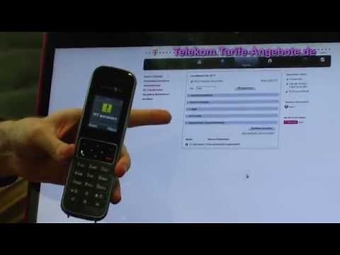 DECT Telefon anmelden am Telekom Speedport Router