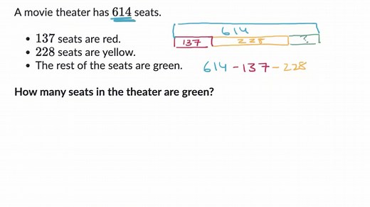 Double subtraction 2-step word problem