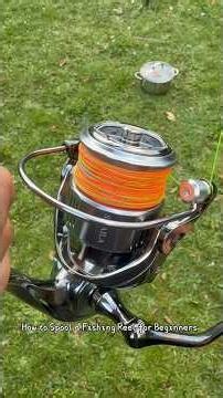🎣 How to Spool a Fishing Reel for Beginners #fishing #fishinglife #diy #angler