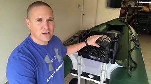 Aluminium Launching Wheels for inflatable boat dinghy