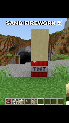 Minecraft Sand Firework☠️