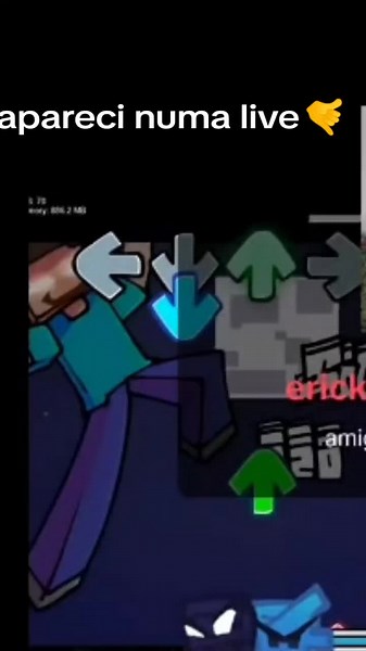 apareci numa live kk