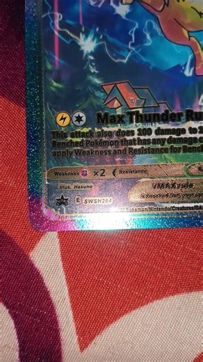 Pokemon legendary card vmax edit