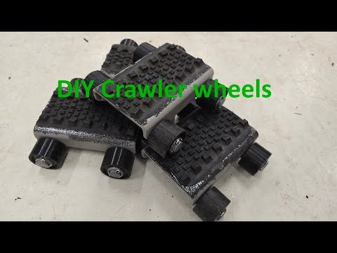DIY Machine dolly skates to Move a Heavy Lathe