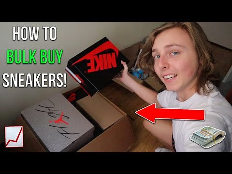 HOW TO BUY BULK SNEAKERS FOR RETAIL/RESELL IN 2021!