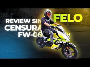 FELO FW 06 the most powerful electric scooter in Colombia.