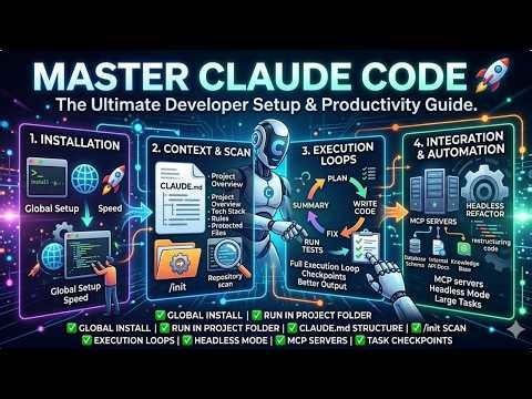 Claude Code Setup Guide 🔥 Complete Installation & Pro Workflow for Developers (2026)