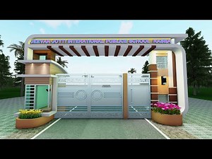 Modern Main Gate Design Ideas for SCHOOL 2022 | Latest Iron Gate| |main gate front elevation school