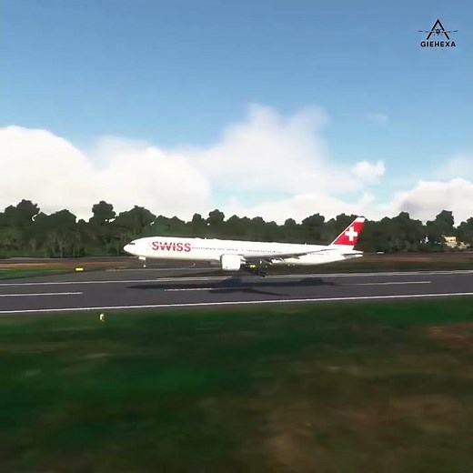The Perfect Landing at Geneva Airport