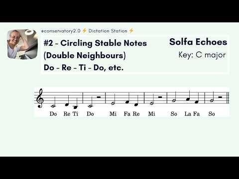Beginner Sight-Singing Practice #2 | Solfege Echo Dictations (Movable Do)