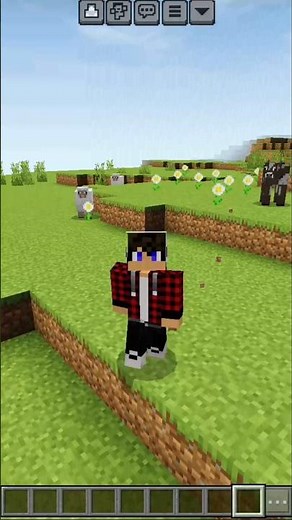 How To Go Third Person In? Minecraft Without Settings#shorts