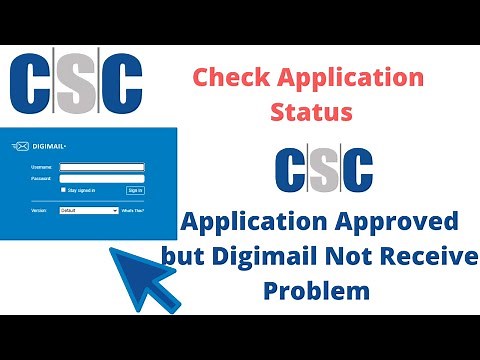 Check CSC Application Status | CSC Digimail ID Not Receive | CSC Problem Solved