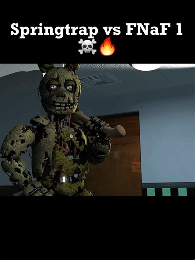 Springtrap vs FNaF 1☠️🔥 #fnaf #fnaf3 #springtrap #edit #shorts #fyp #fnafedit #viral #capcut #2026