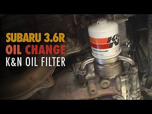 How to change the engine oil and filter of the Subaru Outback