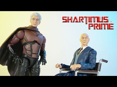 Marvel Legends Magneto & Professor X-Men Fox Films 20th Anniversary Hasbro Action Figure Review
