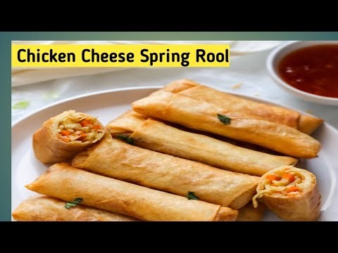 Chicken Cheese Spring Rool! Ramadan special Spring Rool Recipe!
