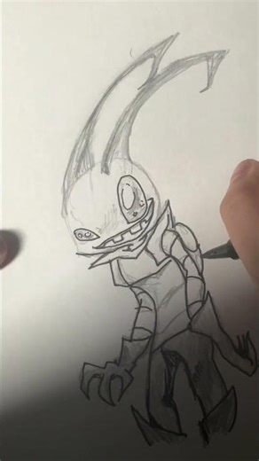 Invader Zim speed drawing | cartoon to reality